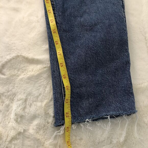 H&M &Denim High Waist Loose Mom Jeans 8 Short - Picture 11 of 14